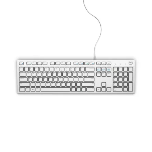 DELL KB216 USB BILLENTYŰZET WHITE US
