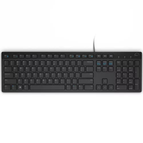 DELL KB216 USB BILLENTYŰZET FEKETE, HU