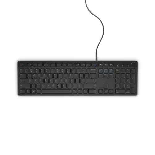 DELL KB216 USB BILLENTYŰZET FEKETE, US