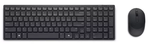 DELL KM555 WIRELESS BLUETOOTH BILLENTYŰZET COMBO FEKETE, US