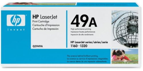 HP Q5949A NO.49A FEKETE (2,5K) EREDETI TONER (Q5949A) LEÉRTÉKELT (KÉK DOBOZOS)