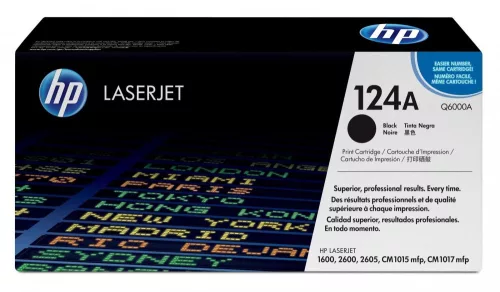 HP Q6000A NO.124A FEKETE (2,5K) EREDETI TONER (Q6000A)