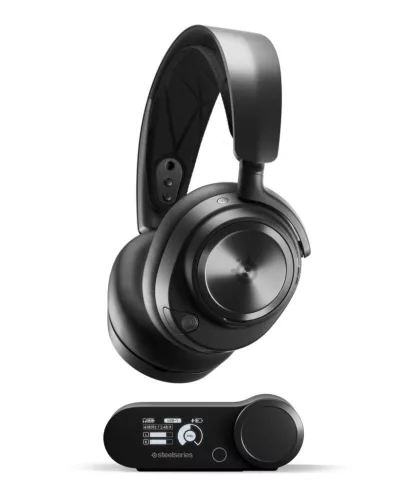 STEELSERIES ARCTIS NOVA PRO VEZETÉKNÉLKÜLI BLUETOOTH HEADSET/FEJHALLGATÓ, FEKETE
