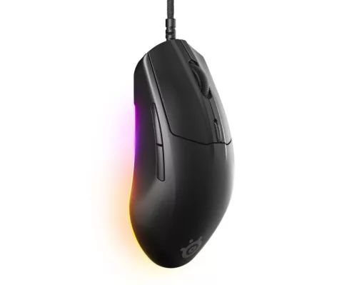 STEELSERIES RIVAL 3 GEN 2 GAMER EGÉR, BLACK