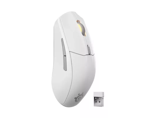 STEELSERIES RIVAL 3 GEN 2 GAMER WIRELESS BLUETOOTH EGÉR, WHITE