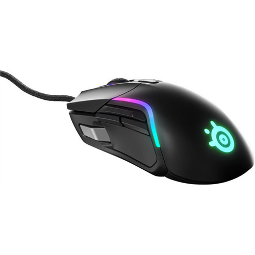 STEELSERIES RIVAL 5 GAMER EGÉR FEKETE (62551)