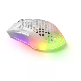   STEELSERIES AEROX 3, SNOW, VEZETÉKES GAMER EGÉR, FEHÉR (62603)