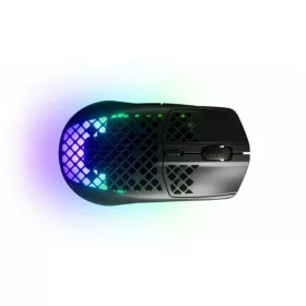   STEELSERIES AEROX 3, WIRELESS, ONYX EDITION, GAMER EGÉR, FEKETE (62612)