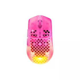   STEELSERIES AEROX 3 GAMER WIRELESS BLUETOOTH GEN 2 EGÉR, MAGENTA HAZE