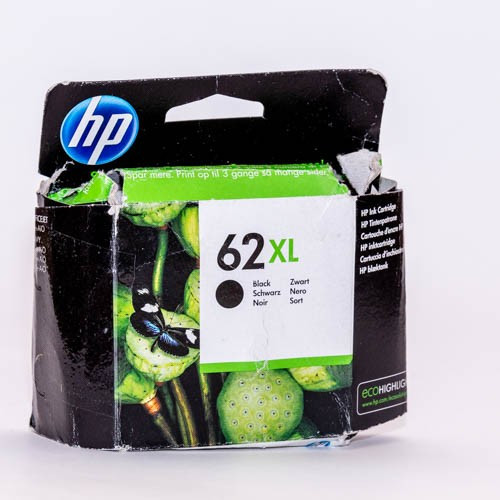 HP C2P05AE NO.62XL FEKETE (12ML) EREDETI TINTAPATRON (C2P05AE)