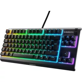 STEELSERIES APEX 3 TKL GAMING BILLENTYŰZET FEKETE, UK