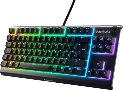 STEELSERIES APEX 3 TKL GAMING BILLENTYŰZET FEKETE, UK