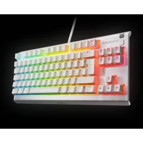 STEELSERIES APEX 3 TKL GAMING BILLENTYŰZET FEHÉR, UK