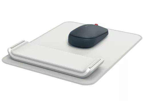 LEITZ ERGO ÁLLÍTHATÓ MAGASSÁGÚ CSUKLÓTÁMASSZAL EGÉRPAD LIGHT GREY