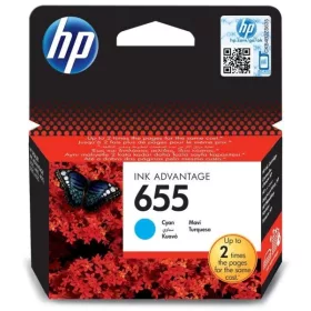 HP CZ110AE NO.655 CIÁN (9ML) EREDETI TINTAPATRON (CZ110AE) LEÉRTÉKELT (LEJÁRAT 2022 JÚNIUS)