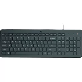 HP 150 VEZETÉKES BILLENTYŰZET FEKETE, HU