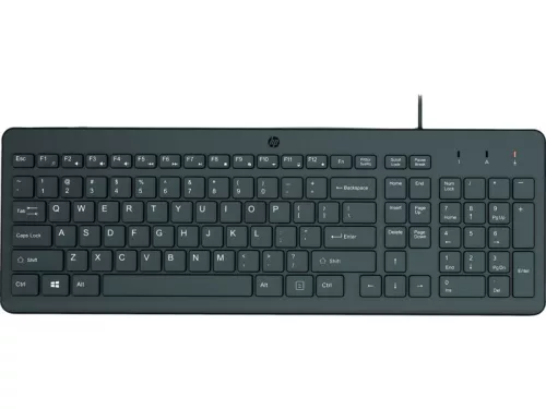 HP 150 VEZETÉKES BILLENTYŰZET FEKETE, HU