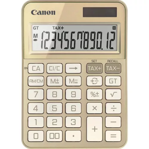 CANON KS-125KB-GD ASZTALI SZÁMOLÓGÉP, GOLD