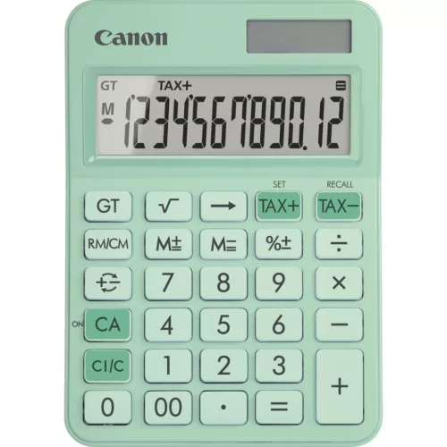 CANON LS-125KB-GR ASZTALI SZÁMOLÓGÉP, ZÖLD