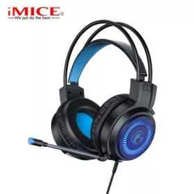 IMICE HD-480 GAMING HEADSET/FEJHALLGATÓ USB, FEKETE