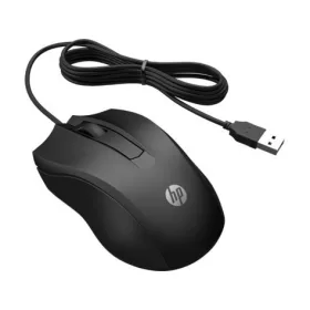 HP 100 VEZETÉKES EGÉR, BLACK