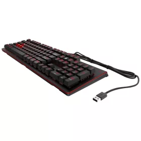   HP OMEN ENCODER CHERRY MX RED GAMING BILLENTYŰZET FEKETE, US