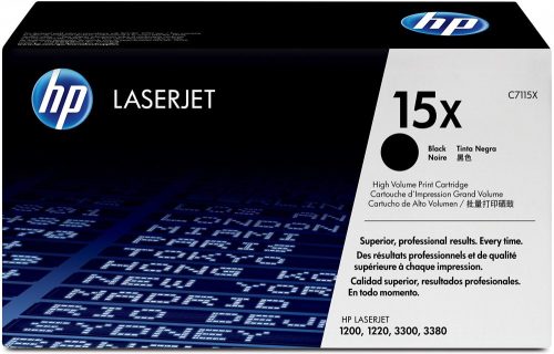 HP C7115X NO.15X FEKETE (3,5K) EREDETI TONER (C7115X)