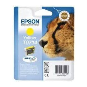   EPSON T0714 (C13T07144012) (5,5ML) SÁRGA EREDETI TINTAPATRON