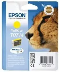 EPSON T0714 (C13T07144012) (5,5ML) SÁRGA EREDETI TINTAPATRON