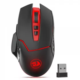 REDRAGON MIRAGE WIRELESS GAMER EGÉR, BLACK
