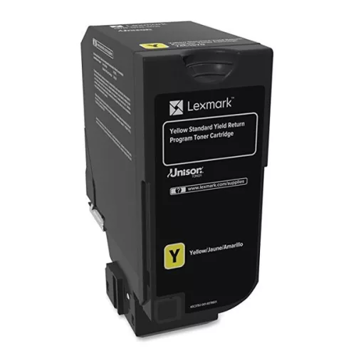 LEXMARK 74C20Y0 (1.4K) SÁRGA EREDETI TONER (74C20Y0)