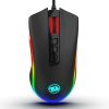 REDRAGON M711 COBRA VEZETÉKES GAMER EGÉR, FEKETE