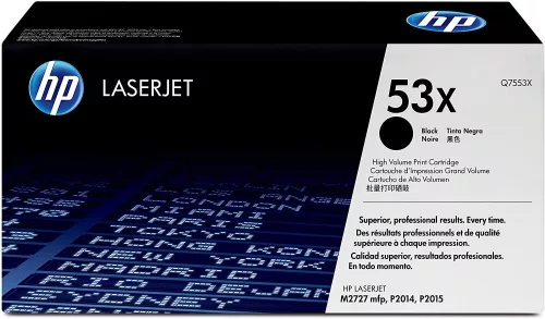 HP Q7553X NO.53X FEKETE (7K) EREDETI TONER (Q7553X)