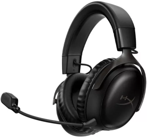 HYPERX CLOUD III WIRELESS BONTOTT CSOMAGOLÁSÚ) GAMER FEJHALLGATÓ FEKETE (77Z45AA)