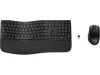HP 680 COMFORT DUAL-MODE BILLENTYŰZET + EGÉR COMBO FEKETE, HU