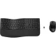 HP 680 COMFORT DUAL-MODE BILLENTYŰZET + EGÉR COMBO FEKETE, HU
