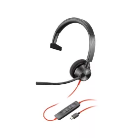   POLY PLANTRONICS BLACKWIRE C3310 USB-C/A HEADSET/FEJHALLGATÓ, FEKETE