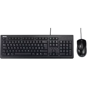 ASUS U2000 USB BILLENTYŰZET + EGÉR FEKETE, HU