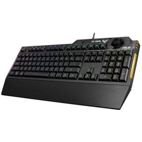   ASUS TUF GAMING K1 VEZETÉKES BILLENTYŰZET, FEKETE, HU (90MP01X0-BKHA00)