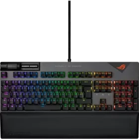   ASUS ROG STRIX FLARE II USB, GAMER BILLENTYŰZET, HU, PIROS (90MP02D6-BKHA00)