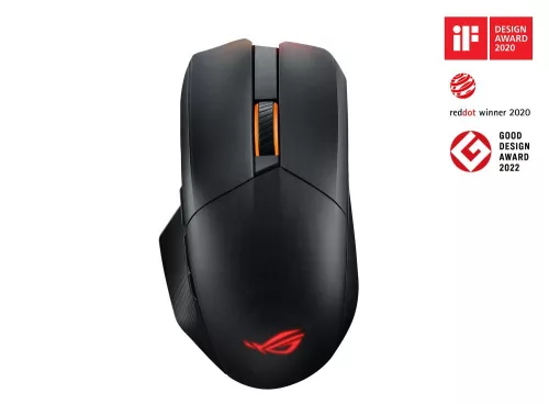 ASUS ROG CHAKRAM X ORIGIN WIRELESS EGÉR, BLACK