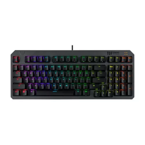 ASUS TUF GAMING K3 MECHANIKUS GAMER BILLENTYŰZET, HU, RED SWITCH (90MP0390-BKHA00)