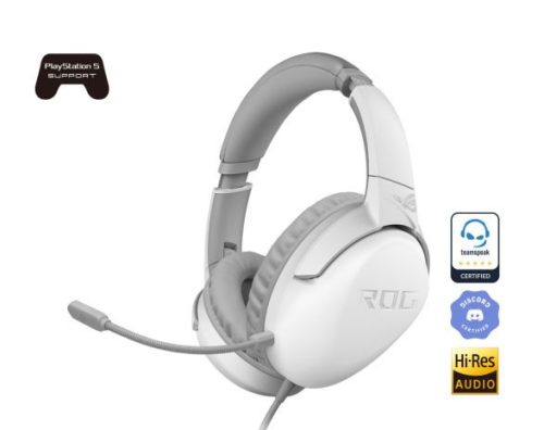 ASUS ROG STRIX GO CORE GAMER HEADSET, MOONLIGHT WHITE (90YH0381-B1UA00)