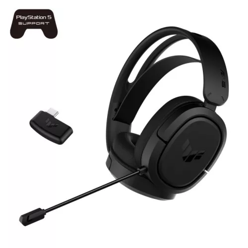 ASUS TUF GAMING H1 WIRELESS HEADSET, FEKETE (90YH0391-B3UA00)