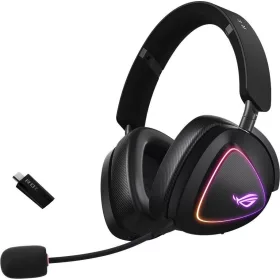   ASUS ROG DELTA II VEZETÉK NÉLKÜLI BLUETOOTH HEADSET/FEJHALLGATÓ, FEKETE