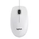LOGITECH B100 OPTICAL USB EGÉR, WHITE
