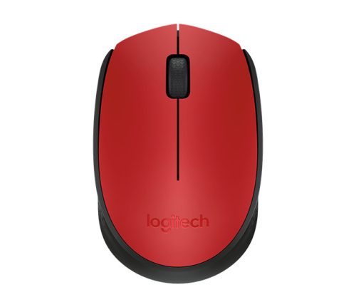 LOGITECH M171 WIRELESS EGÉR, RED