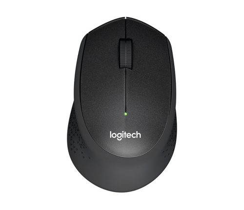 LOGITECH M330 SILENT PLUS WIRELESS EGÉR, BLACK