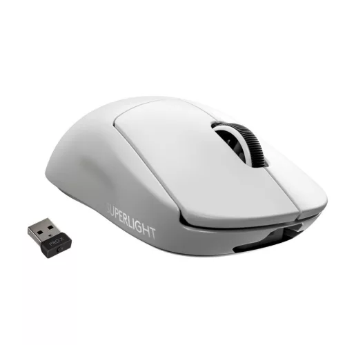 LOGITECH G PRO X SUPERLIGHT WIRELESS GAMER EGÉR, WHITE