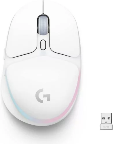 LOGITECH G705 WIRELESS RGB GAMER EGÉR, WHITE